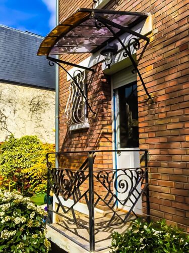 REND - Garde Corps Art Deco Motif Rose